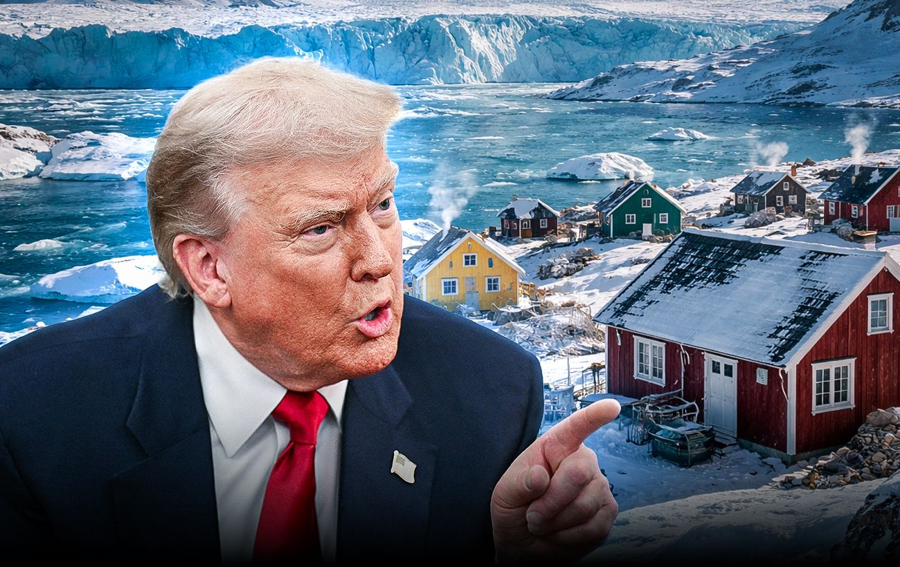 Donald Trump and Greenland/ Collage by RBC-Ukraine
