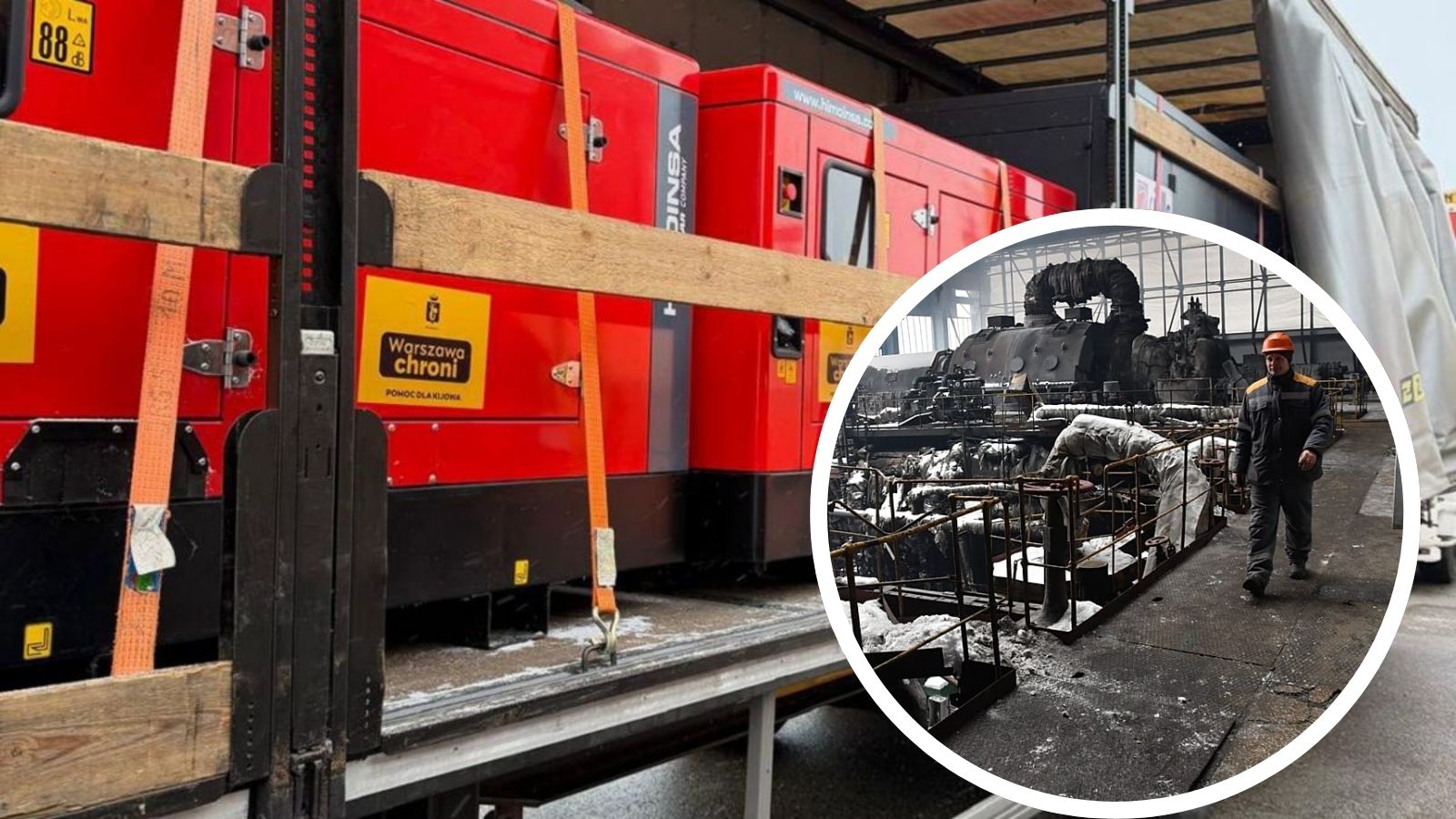 EU Deploys Hundreds of Emergency Generators to Ukraine