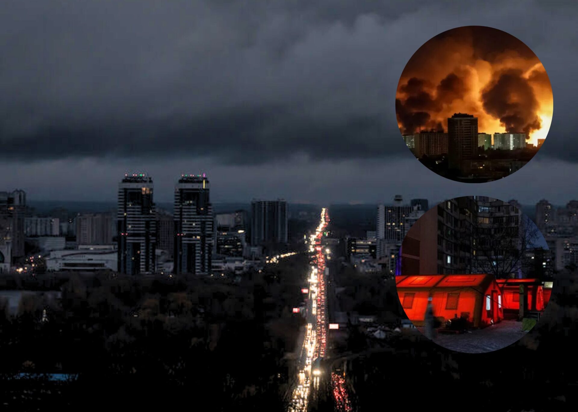 Kyiv on the Brink of a Humanitarian Crisis Due to Russian Strikes