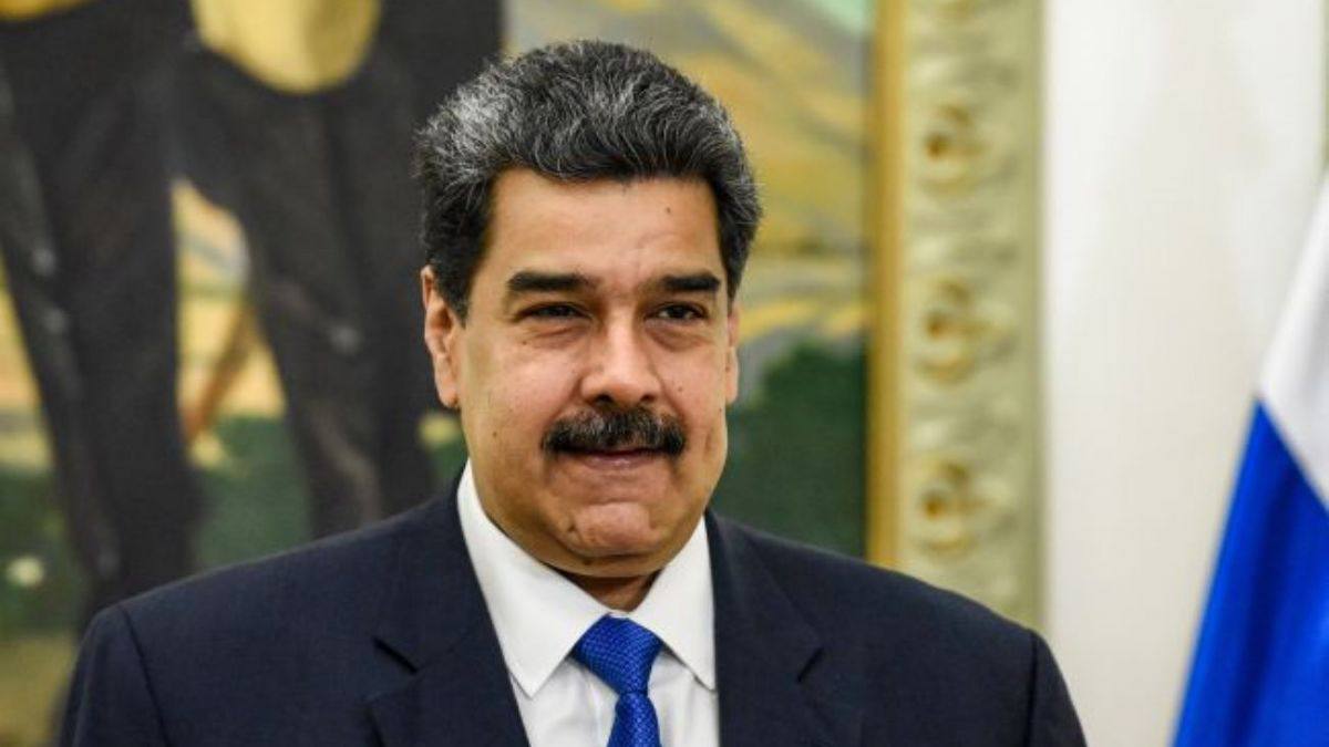 Venezuelan President Nicolas Maduro at a diplomatic event