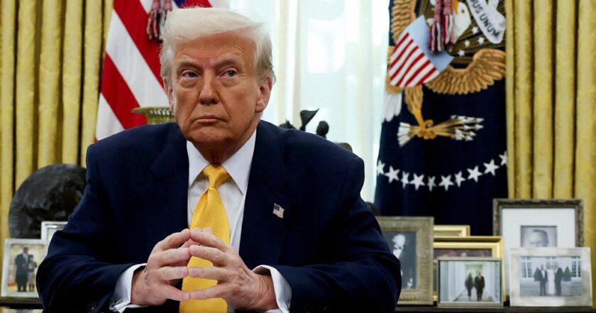 Donald Trump is in the office
