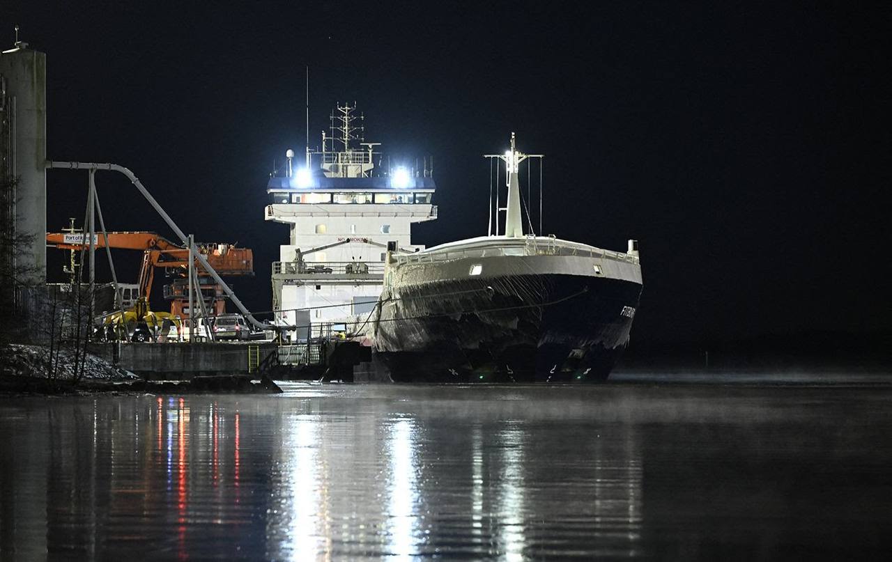 Finnish police arrested several crew members of the Fitburg vessel