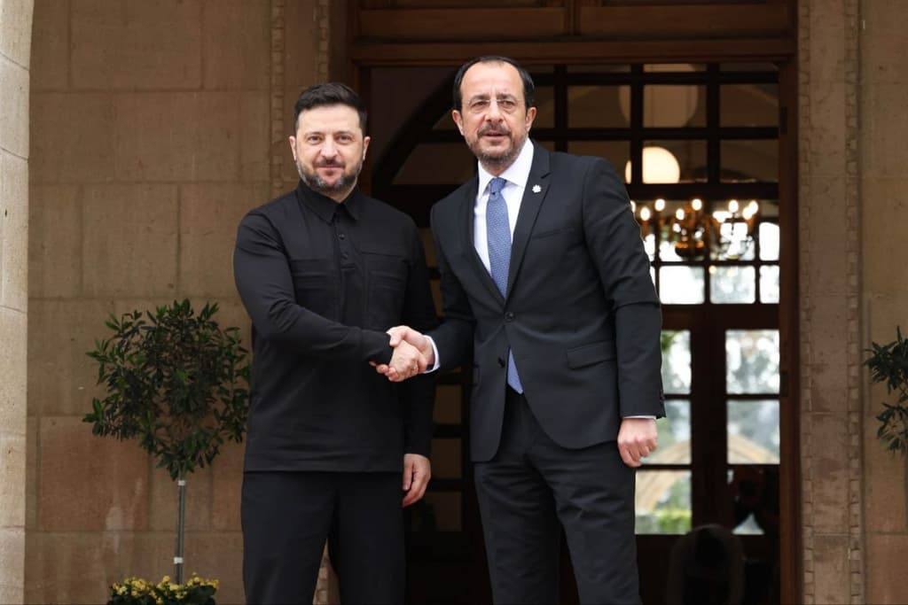 Zelenskyy Arrives in Cyprus for Official Visit