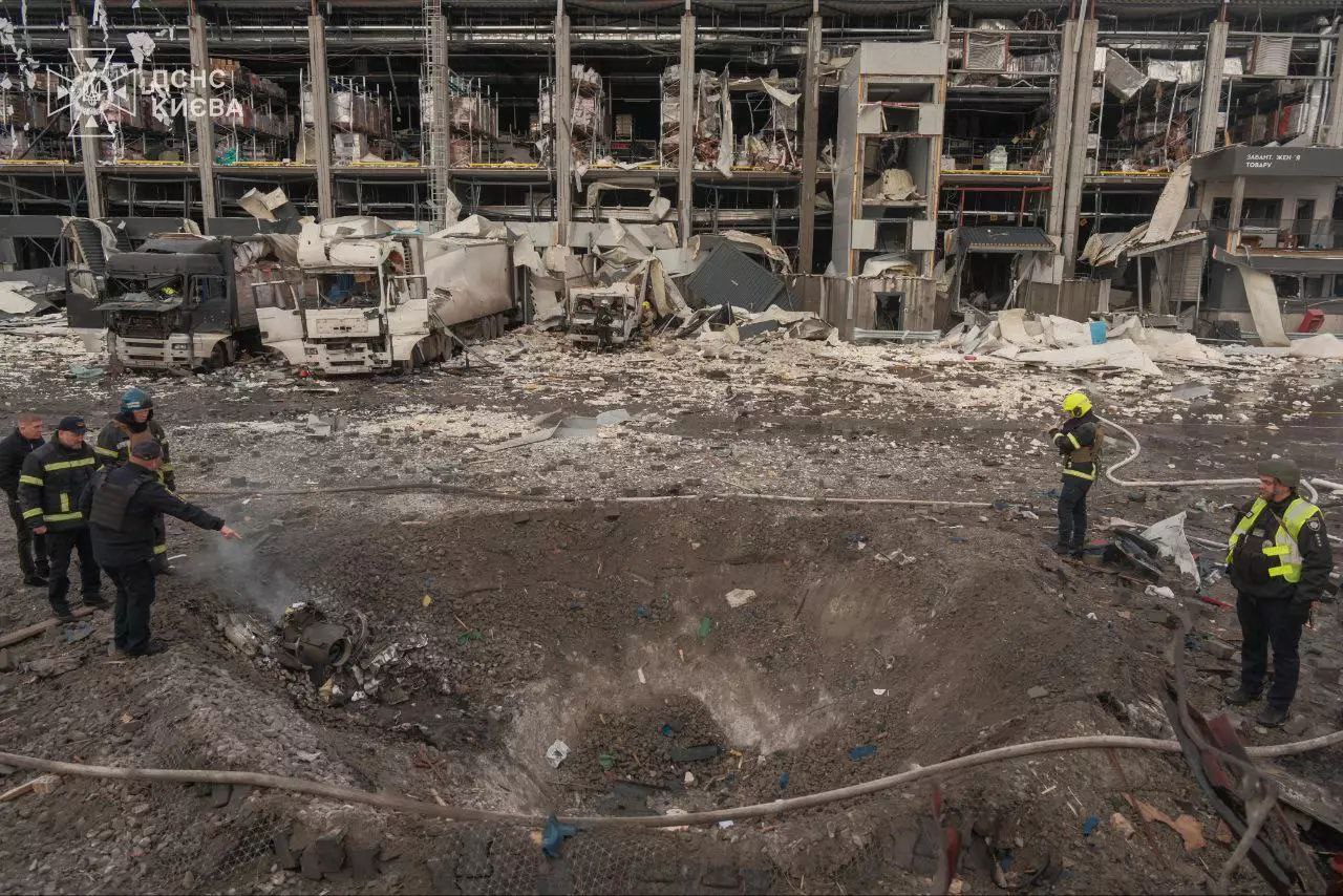 Kyiv after the Russian attack