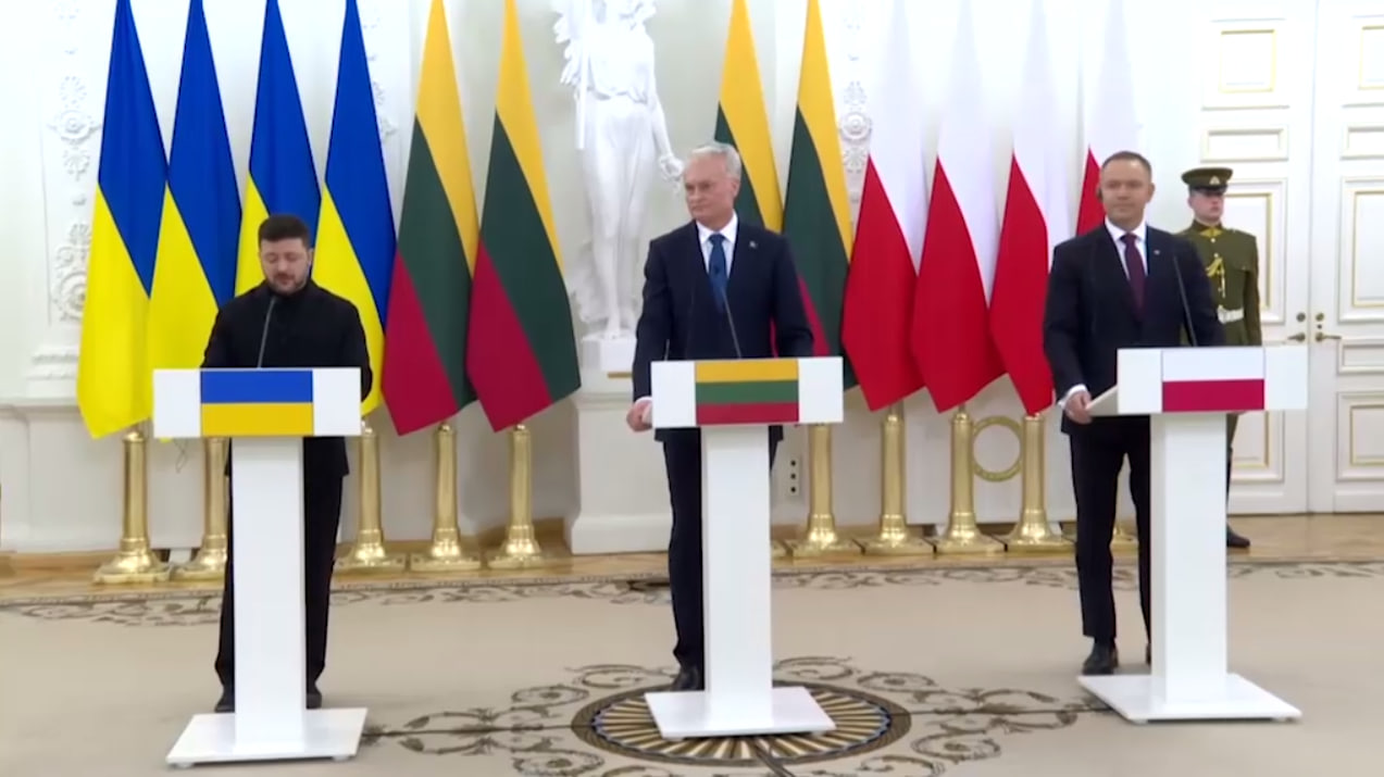 Зеленський зустрівся з країнами Люблінського трикутника: підтримка триватиме
