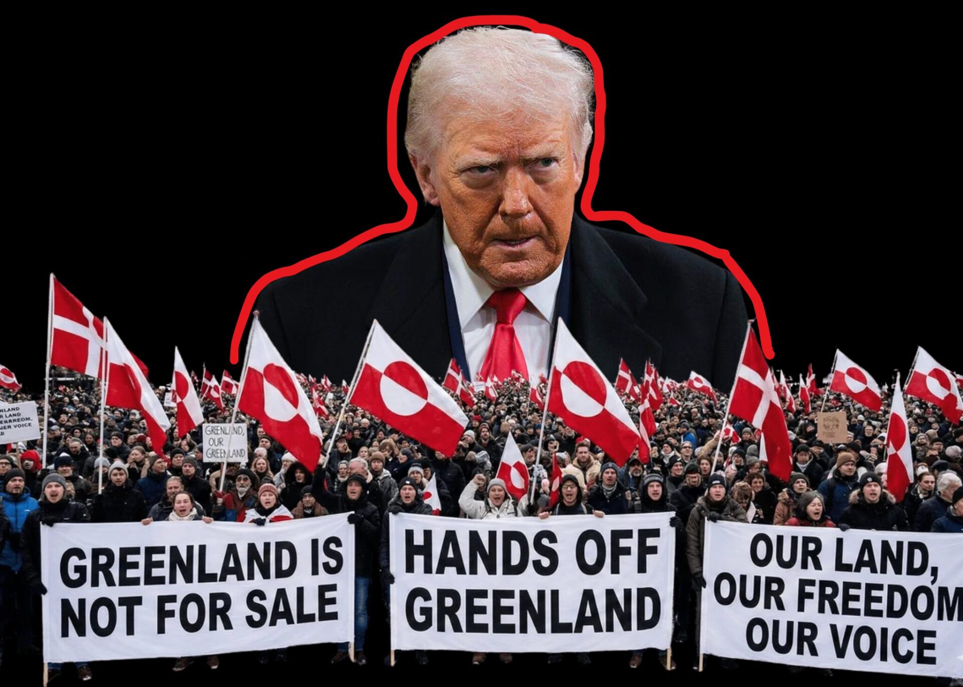 Mass Protests Erupt in Greenland and Denmark Against Trump’s Plans