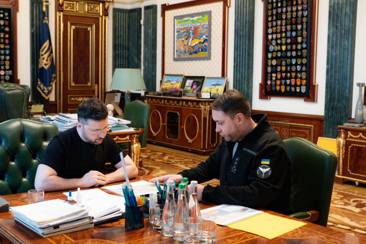 Volodymyr Zelensky Appoints Head of Intelligence as Chief of the Presidential Office