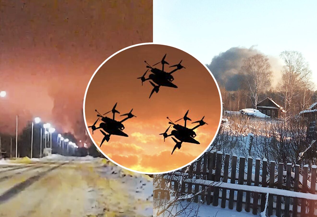 Night of “Unknown” Drones in Russia: Dozens of Regions Hit