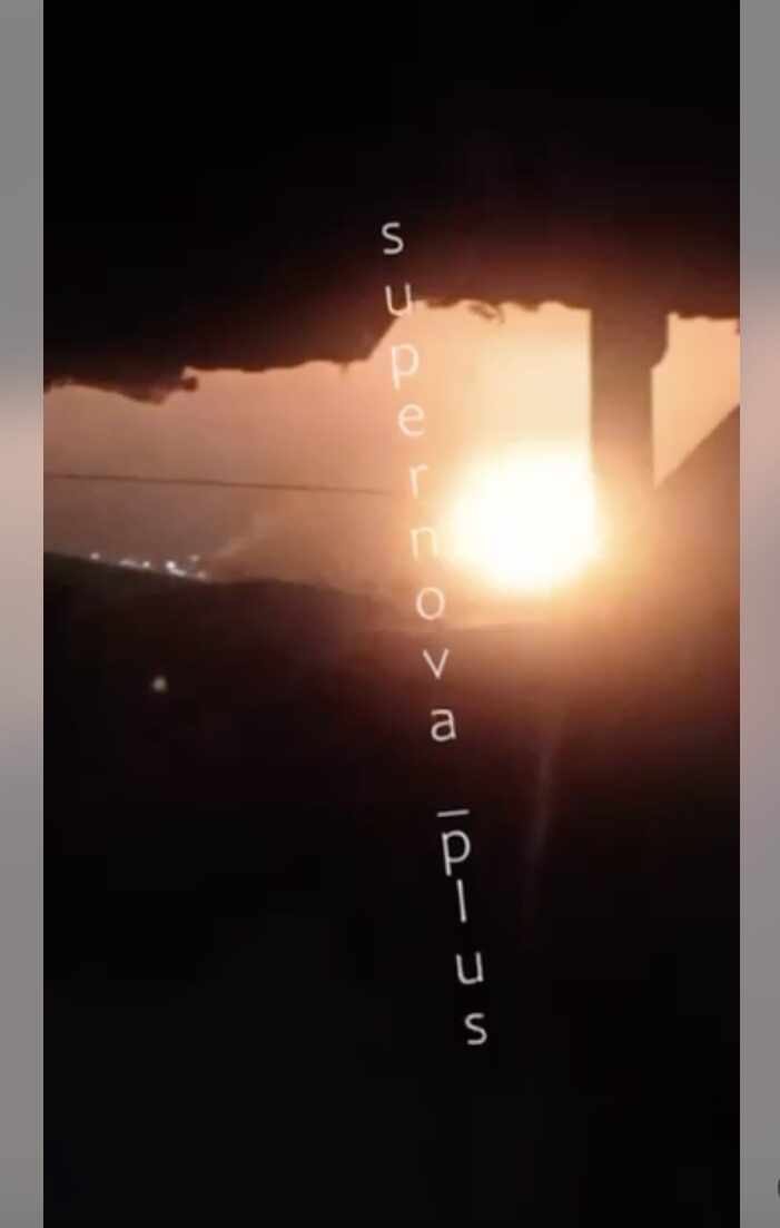 Explosive night of drones in Russia / Screenshot from Russian sources