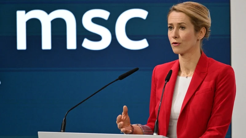 “Russia Is No Superpower,” Kaja Kallas Says at Munich Security Conference