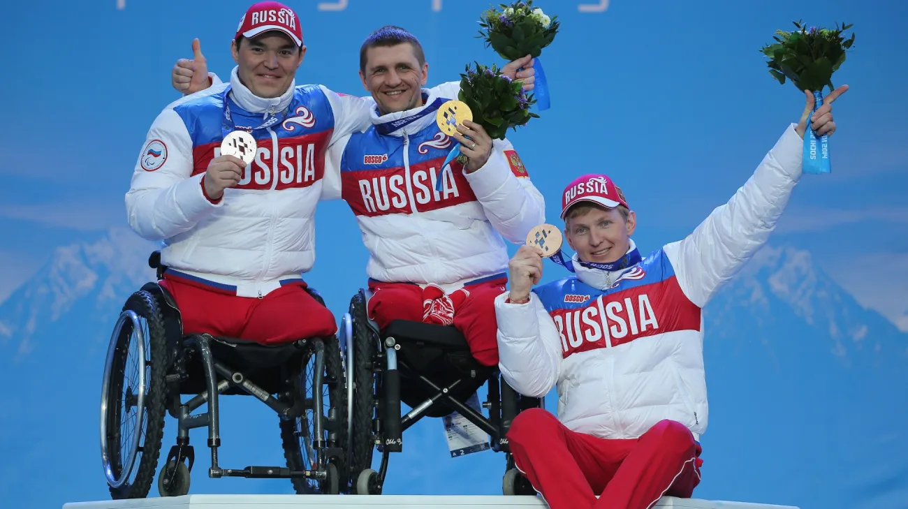 Russian Paralympians, archive photo