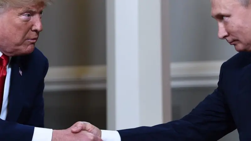 Трамп і Путін в Гельсінкі