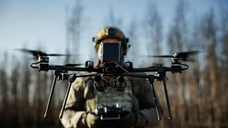 Ukraine launches drone exports: President Zelensky announced the production of drones in Germany and the UK, as well as the opening of ten Ukrainian export centers in Europe in 2026. Photo: Getty images