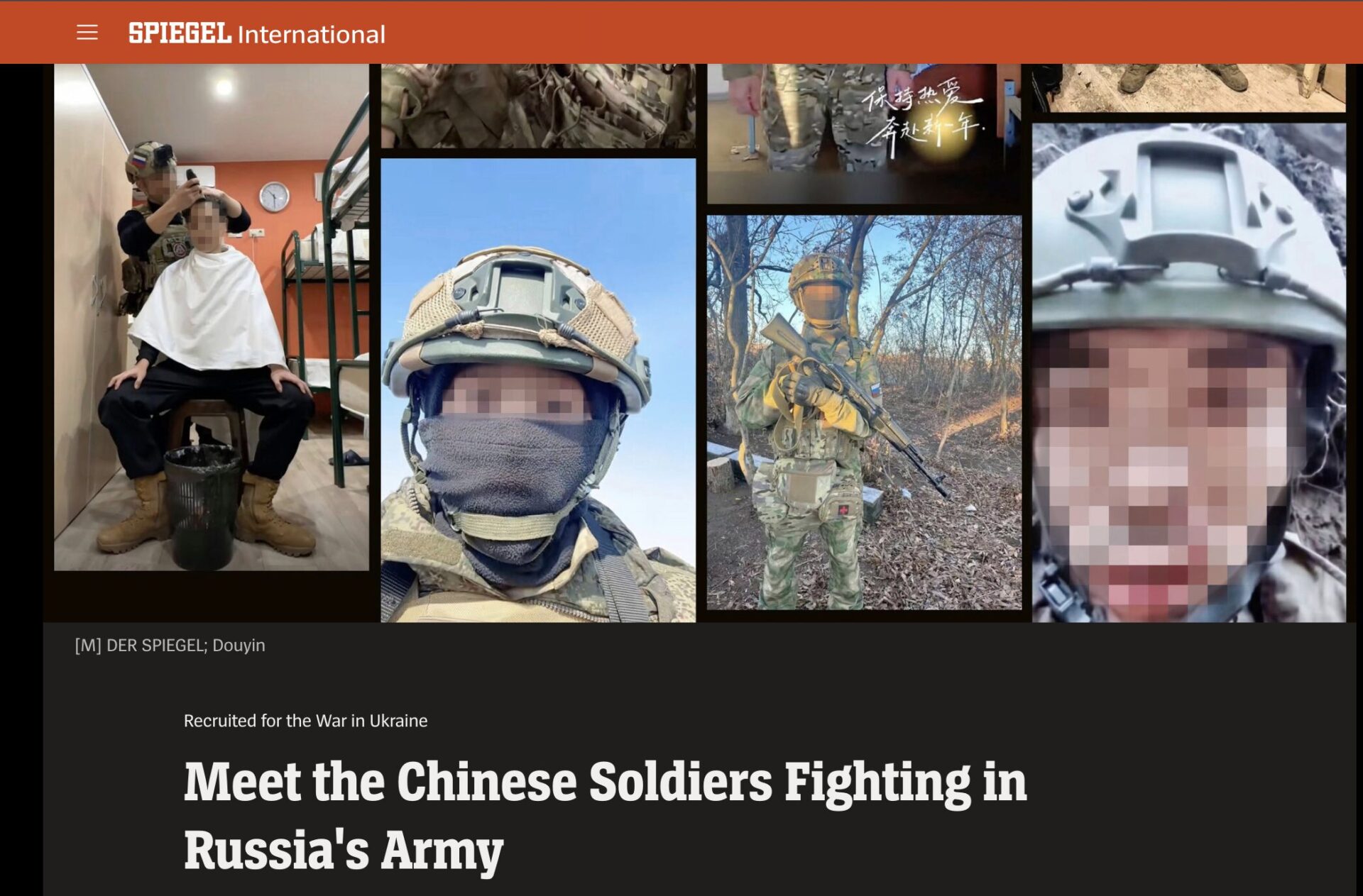 Screenshot of Der Spiegel