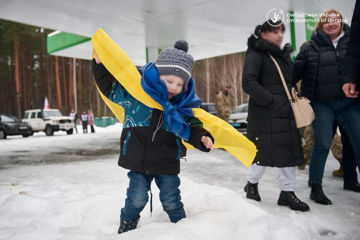 Ukrainian children returned from Russia and the temporarily occupied territories