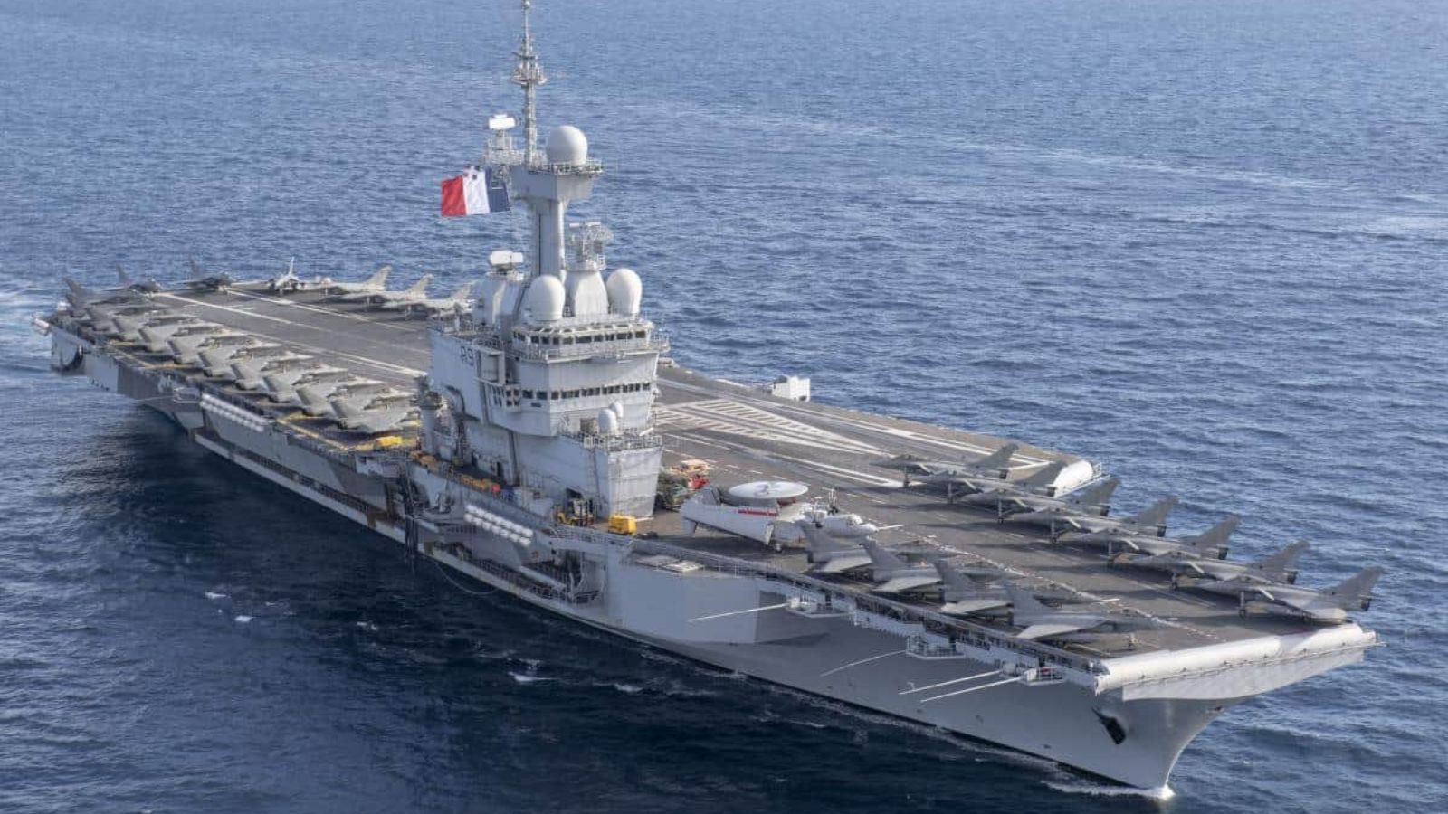 Swedish Military Jams Russian Drone Near French Aircraft Carrier
