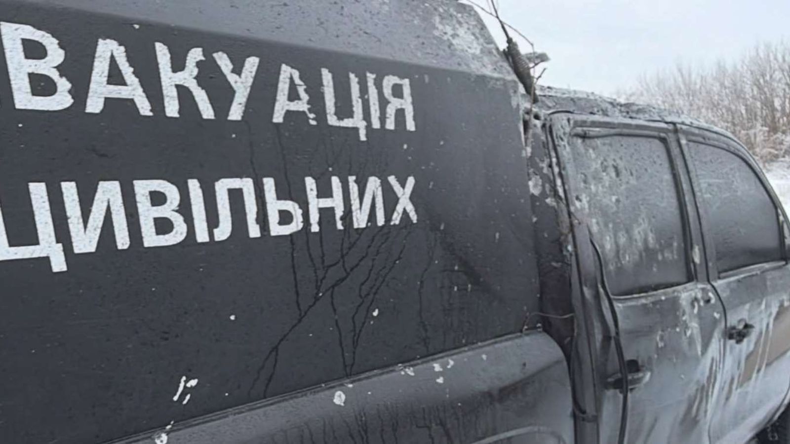 Russian forces attack volunteer Denys Khristov with a drone in Kharkiv region