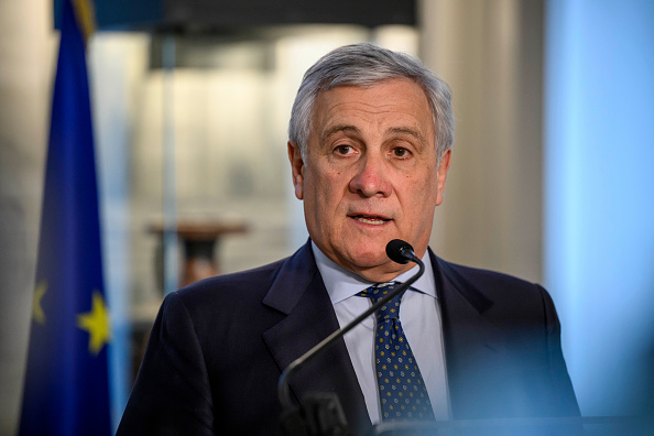 Italian Foreign Minister Antonio Tajani. Photo: Getty Images