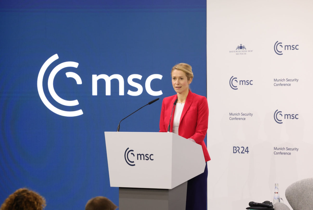 Kaja Kallas at Munich Security Conference, 15 February 2026