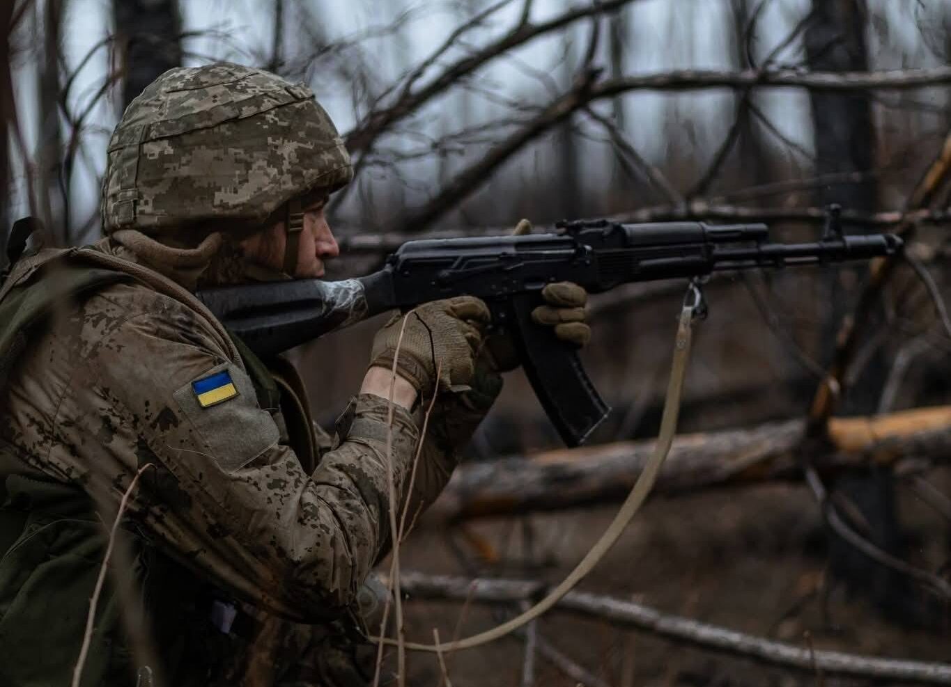 Ukrainian military officer: illustrative photo
