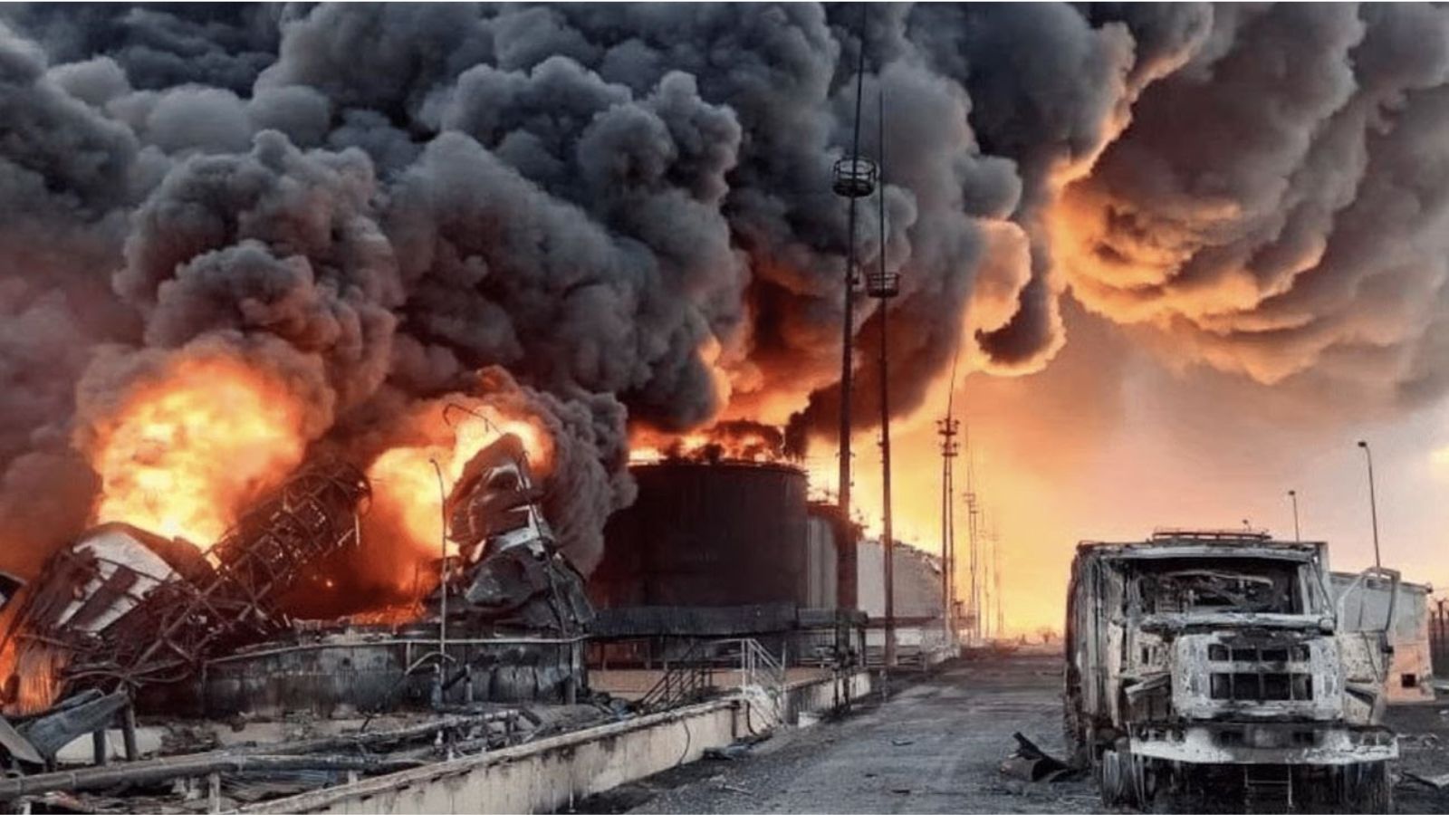 Ukrainian Forces Strike Russian Oil Terminals and Shahed Drone Depots