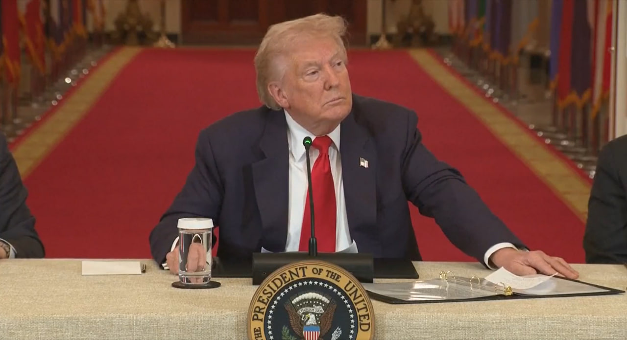 Дональд Трамп на круглому столі в Білому домі 7 березня
