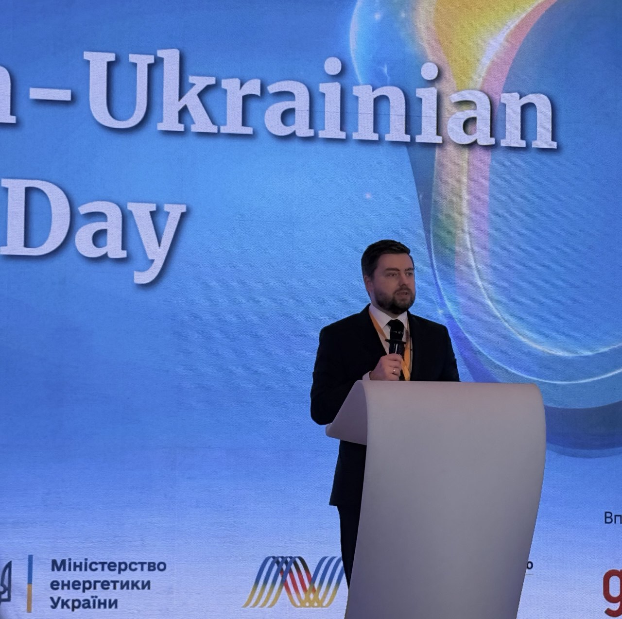 Anatolii Kutsevol, Deputy Minister of Energy of Ukraine for European Integration, MinEnergo, while giving opening speech