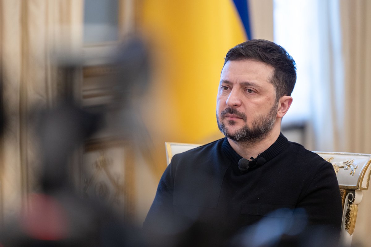 President of Ukraine Volodymyr Zelenskyy
