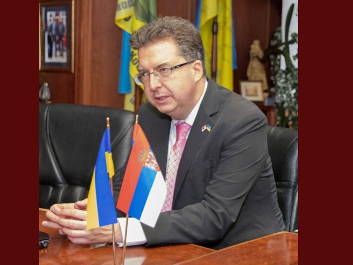 Andon Sapundzi, Ambassador of the Republic of Serbia to Ukraine