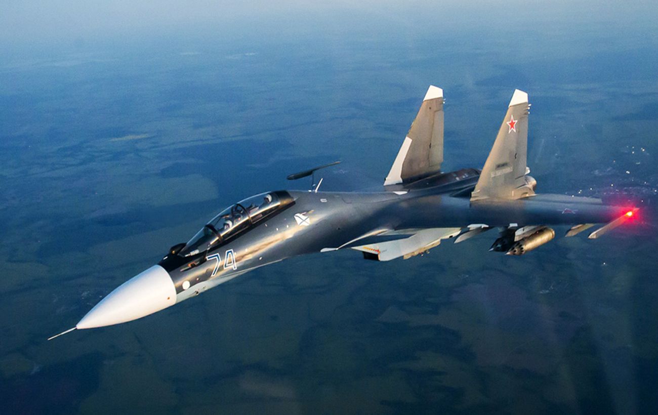 Russian Su-30 fighter jet