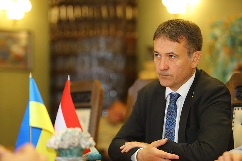 Dr. Robert Martin Müller, Extraordinary and Plenipotentiary Ambassador of the Republic of Austria to Ukraine