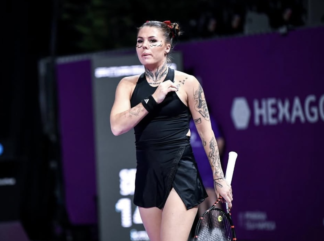 Oleksandra Oliynykova at the WTA 250 Transylvania Open