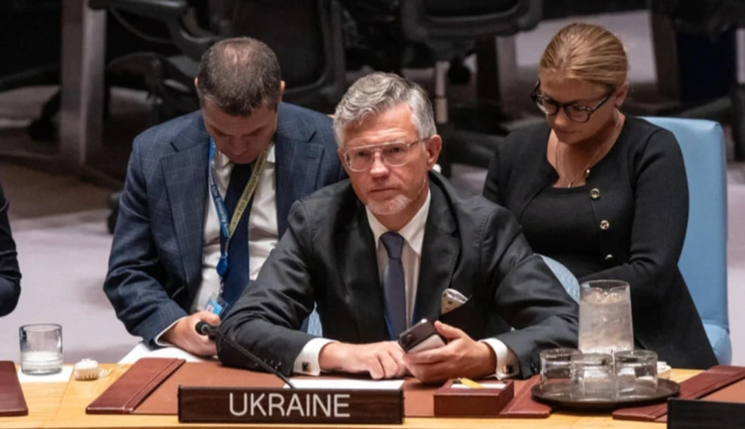 Representative of Ukraine to the UN Andriy Melnyk