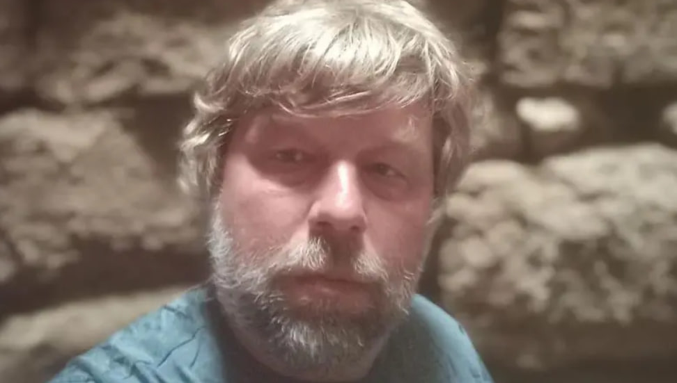 Alexander Butyagin at the excavations in Crimea