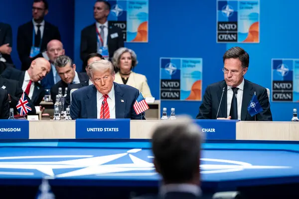 Дональд Трамп і Марк Рютте