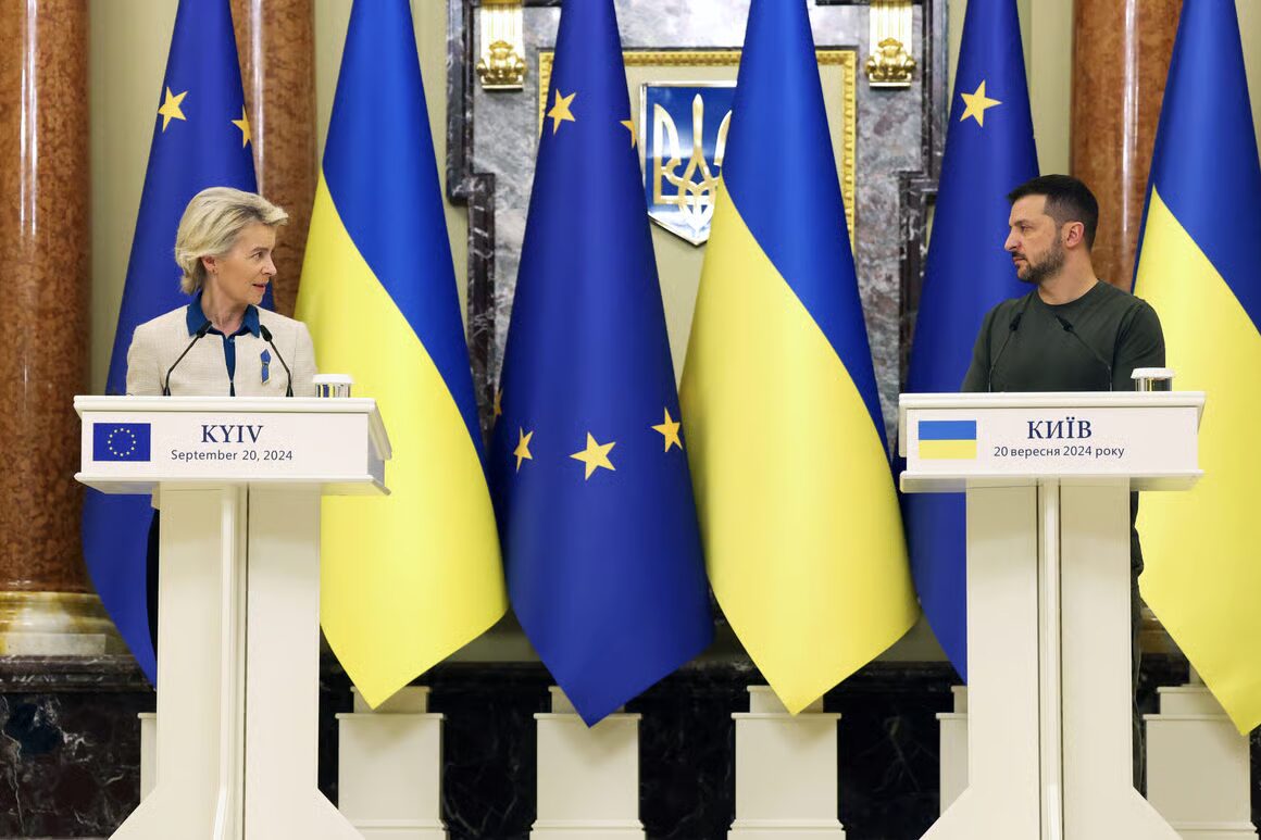 EU urges G7 to speed up Ukraine loan payments