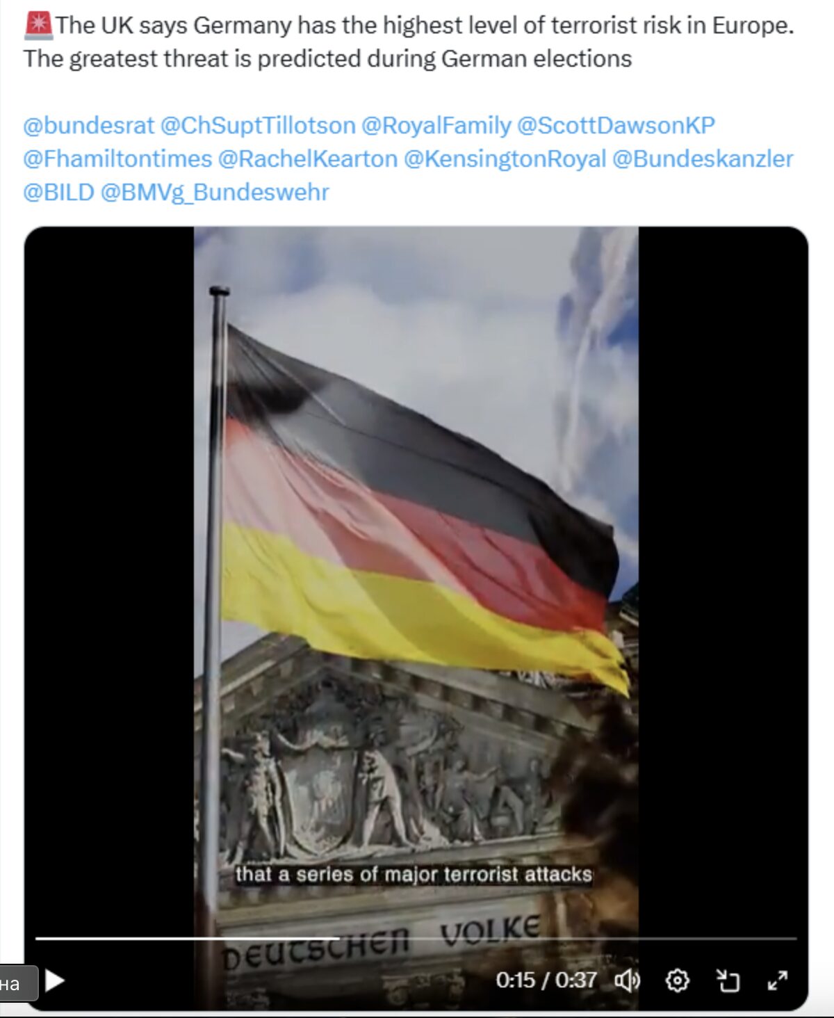 propaganda of Operation Overload