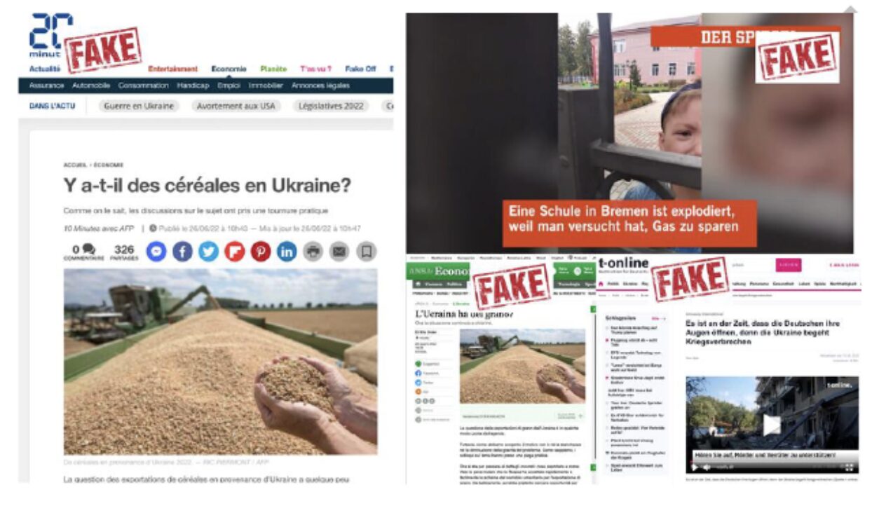Russian disinformation operation “Doppelganger”