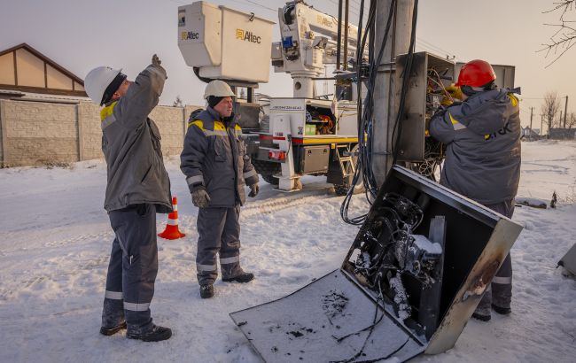 The Ukrainian power system
