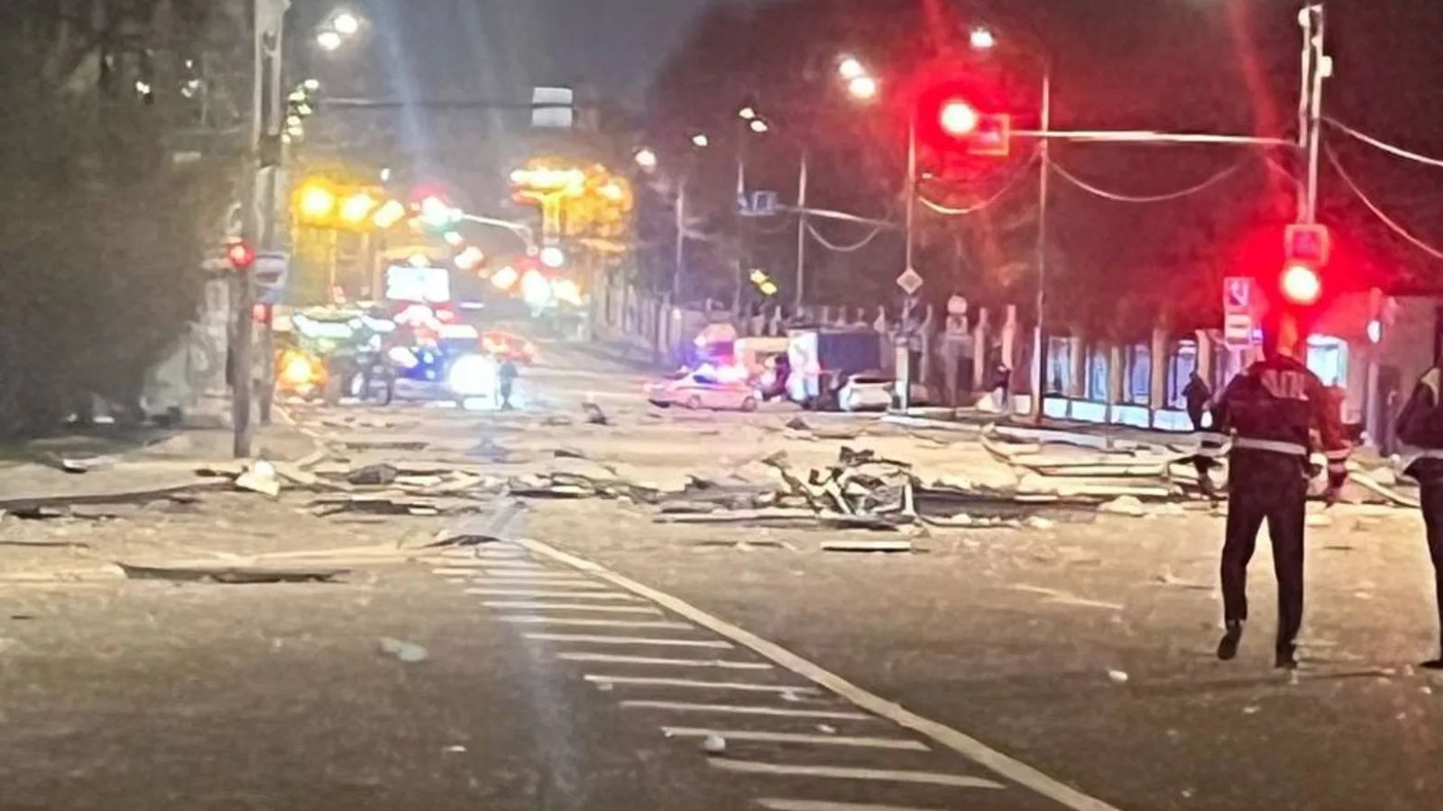 Drones Attack Moscow: Strike UAV Explodes Six Kilometers from Kremlin