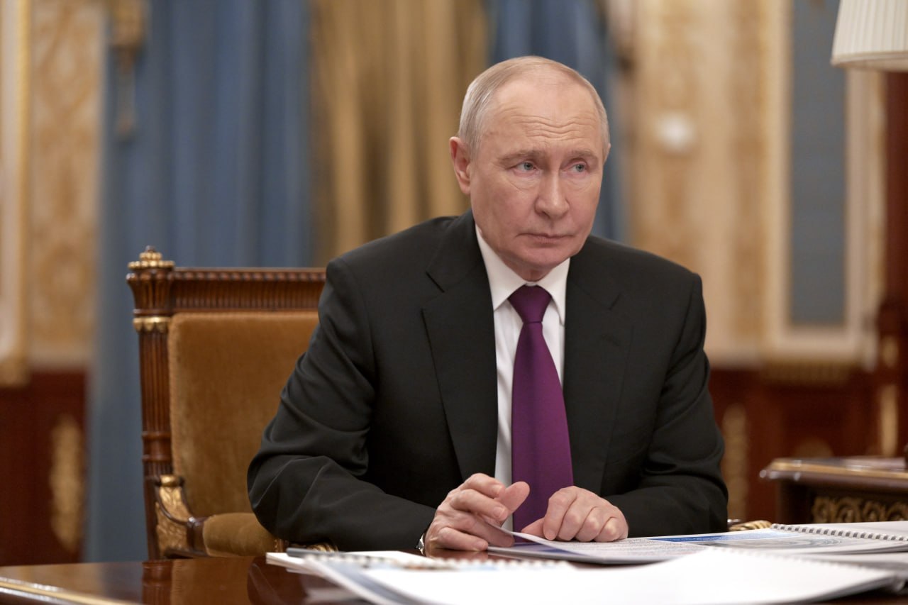 Russian president Vladimir Putin