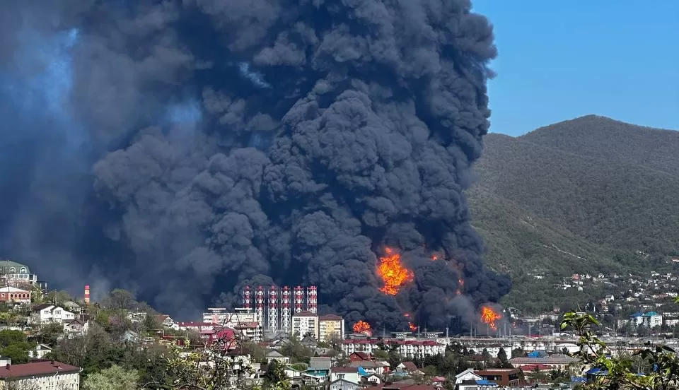 Drones hit Tuapse oil facility for the fourth time in two weeks