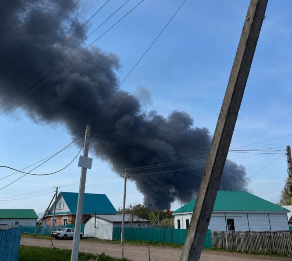 Fires Break Out in Russia After Drone Attacks on Oil Facilities